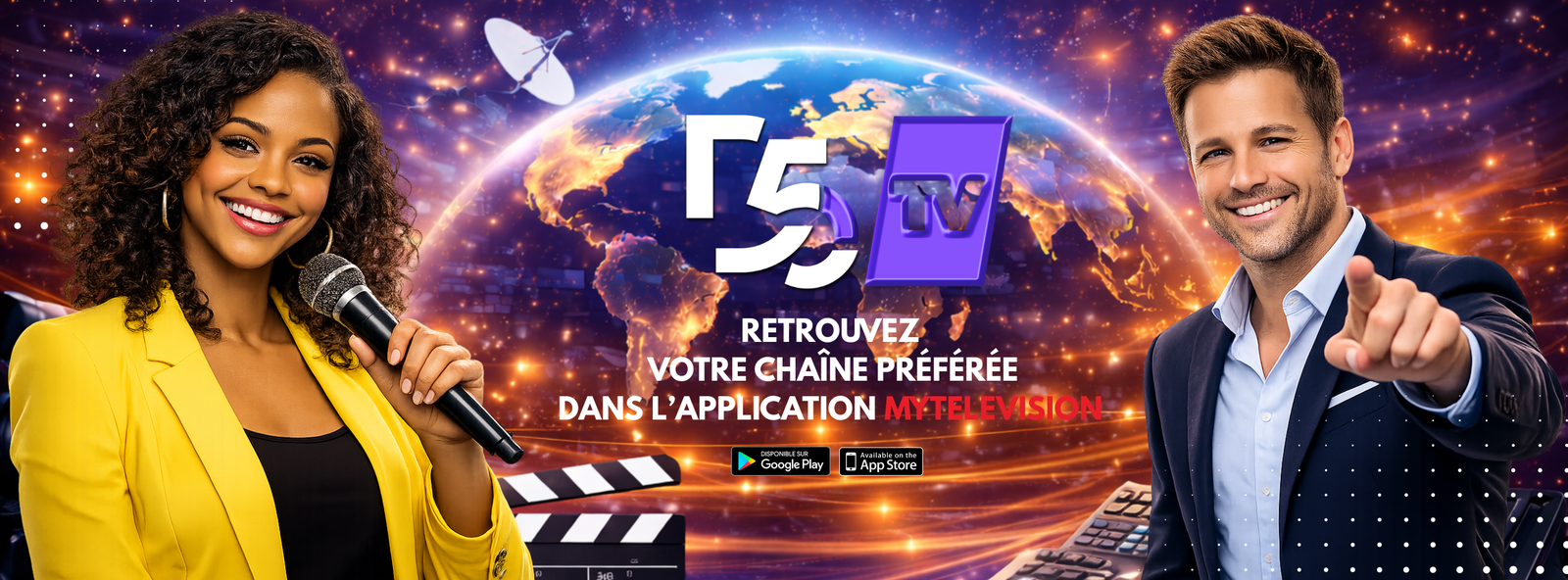 Bannière Facebook D5 TV