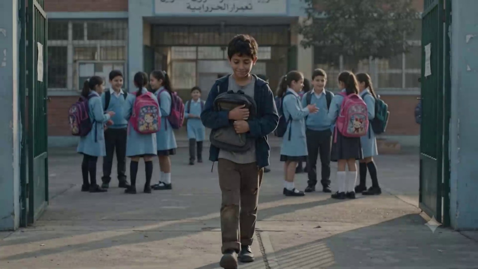 Vidéo générée par IA — Retour à l'école